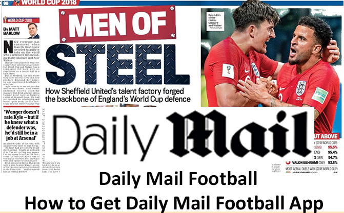 Daily Mail Football - How to Get Daily Mail Football App