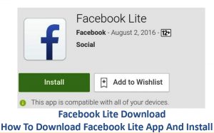 Facebook Lite Download - How To Download Facebook Lite App And Install