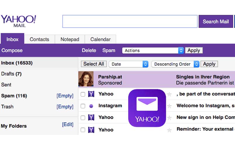 Yahoo Mail Account