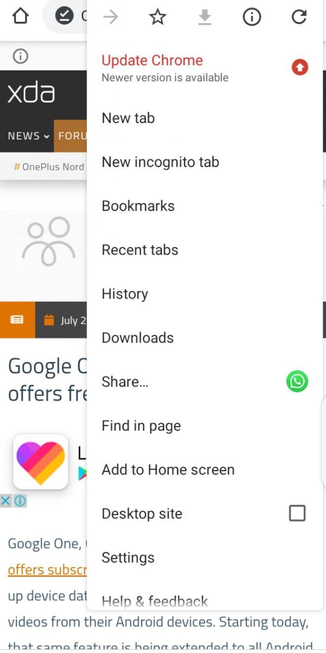 saved passwords chrome iphone