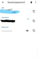how to see saved passwords in chrome mobile